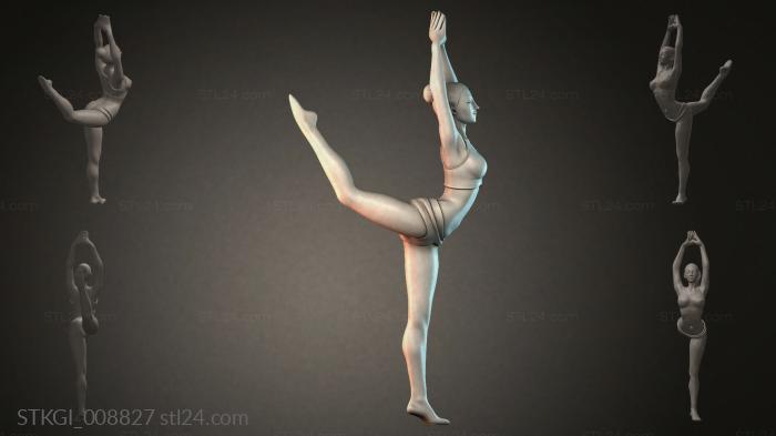 Statues of girls (STKGI_008827) 3D models for cnc