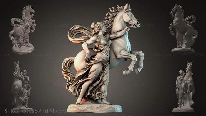 Statues of girls (STKGI_008852) 3D models for cnc