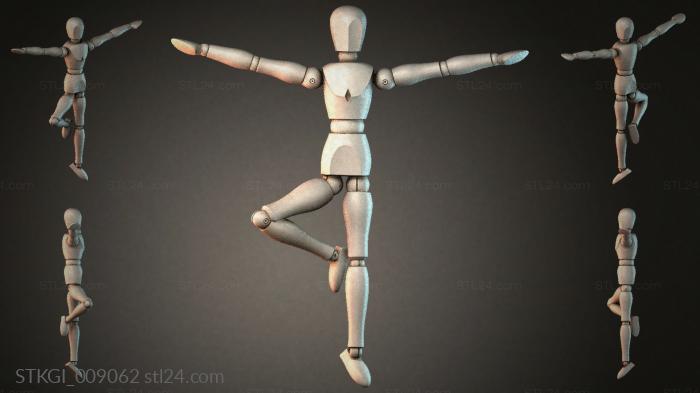 Statues of girls (STKGI_009062) 3D models for cnc