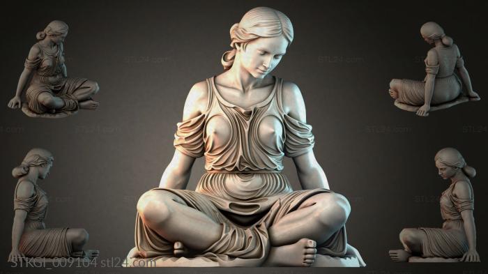 Statues of girls (STKGI_009104) 3D models for cnc