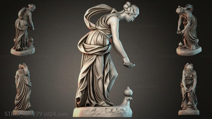 Statues of girls (STKGI_009279) 3D models for cnc