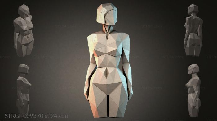 Statues of girls (STKGI_009370) 3D models for cnc