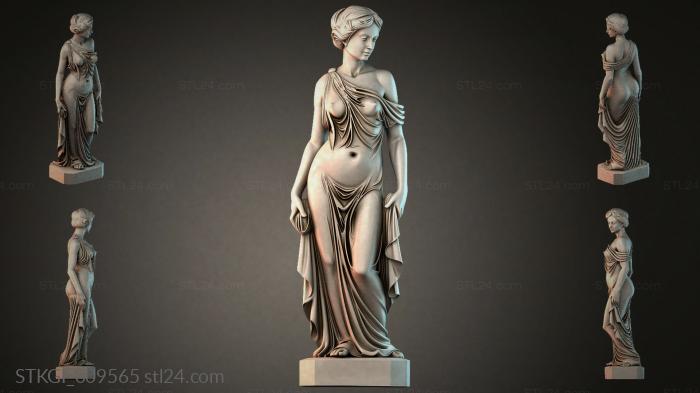 Statues of girls (STKGI_009565) 3D models for cnc