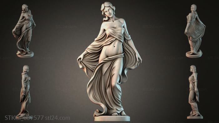 Statues of girls (STKGI_009577) 3D models for cnc