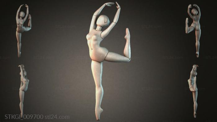 Statues of girls (STKGI_009700) 3D models for cnc