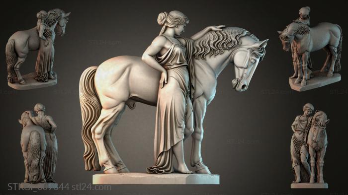 Statues of girls (STKGI_009844) 3D models for cnc