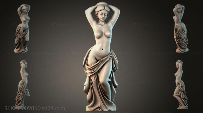 Statues of girls (STKGI_009850) 3D models for cnc