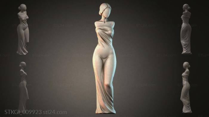 Statues of girls (STKGI_009923) 3D models for cnc