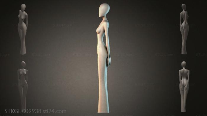 Statues of girls (STKGI_009938) 3D models for cnc