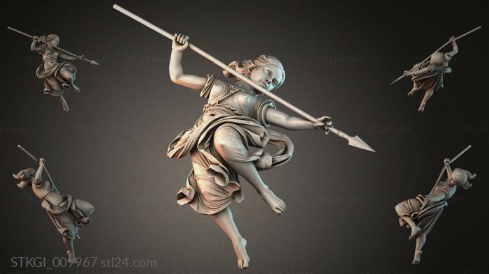 Statues of girls (STKGI_009967) 3D models for cnc