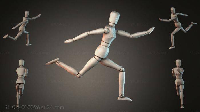 Statues of girls (STKGI_010096) 3D models for cnc