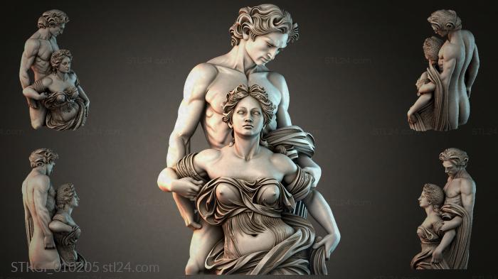 Statues of girls (STKGI_010205) 3D models for cnc