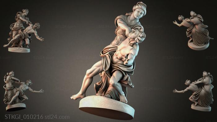 Statues of girls (STKGI_010216) 3D models for cnc