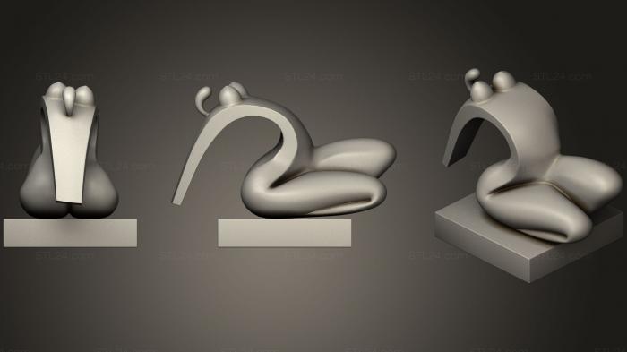 Figurines of girls (Female Sculpture Forms, STKGL_0272) 3D models for cnc