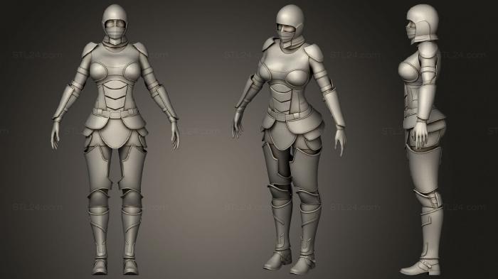 Female Armor Suit