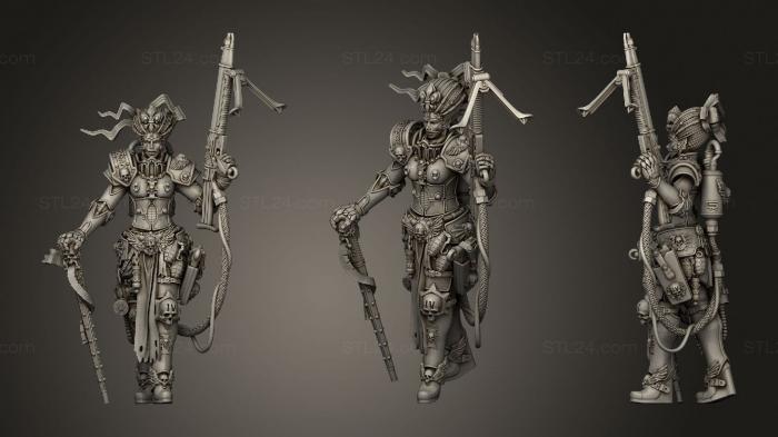 Figurines of girls (Female Inquisitor 3 1, STKGL_0847) 3D models for cnc