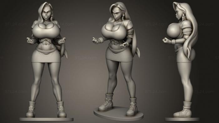 Figurines of girls (Layla Mactyre, STKGL_1082) 3D models for cnc