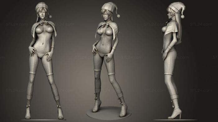 Figurines of girls (Misa Hayase, STKGL_1169) 3D models for cnc