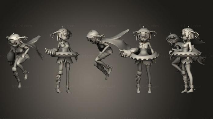 Figurines of girls (Original 2, STKGL_1278) 3D models for cnc