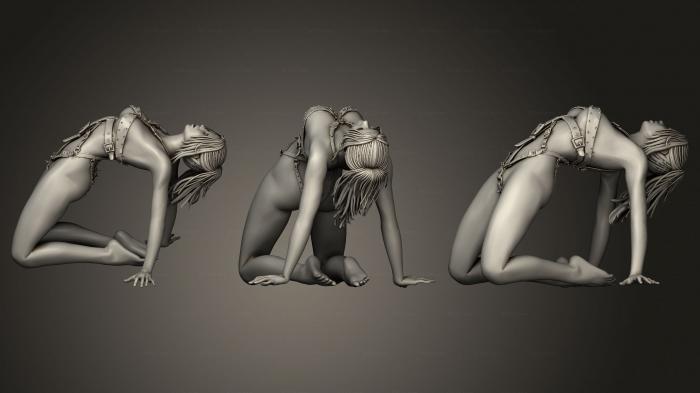 Figurines of girls (Pinup 10, STKGL_1304) 3D models for cnc