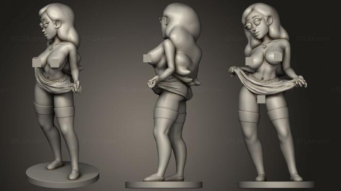 Figurines of girls (Rick And Morty Tricia Lange 2, STKGL_1391) 3D models for cnc