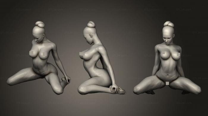 Figurines of girls (Sexy Girl 031, STKGL_1468) 3D models for cnc
