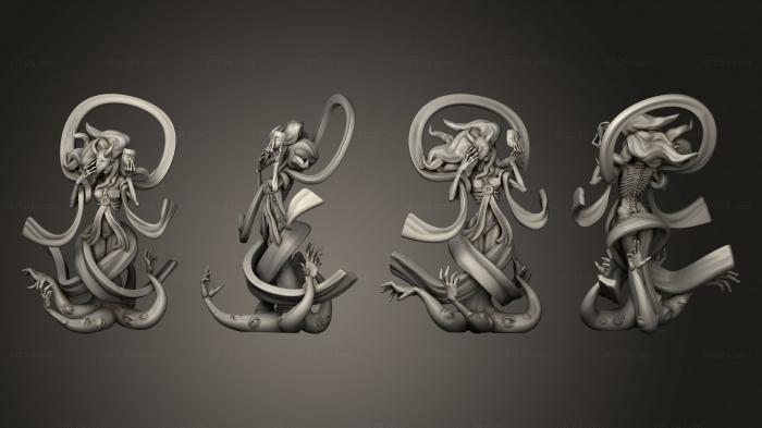 Figurines of girls (Bai Gu Jing Demon Form, STKGL_1774) 3D models for cnc