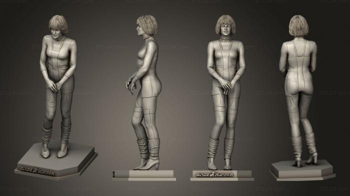 Статуэтки девушки (Бегущий По лезвию Прис, STKGL_1803) 3D модель для ЧПУ станка