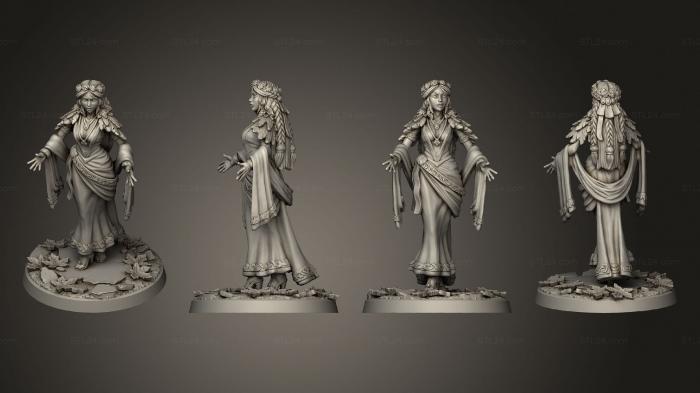 Статуэтки девушки (Дочь Афродиты и Тэлона, STKGL_1861) 3D модель для ЧПУ станка