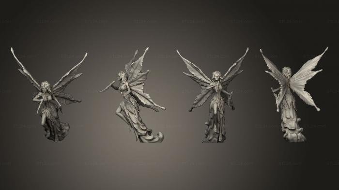 Figurines of girls (Flower Dryad Dagger, STKGL_1905) 3D models for cnc
