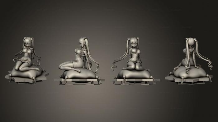 Figurines of girls (Hestia Danmachi () 2, STKGL_1953) 3D models for cnc