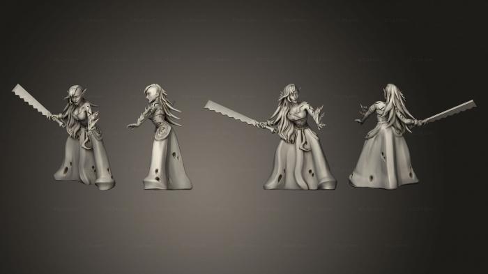 Figurines of girls (Mandagora 4, STKGL_2076) 3D models for cnc