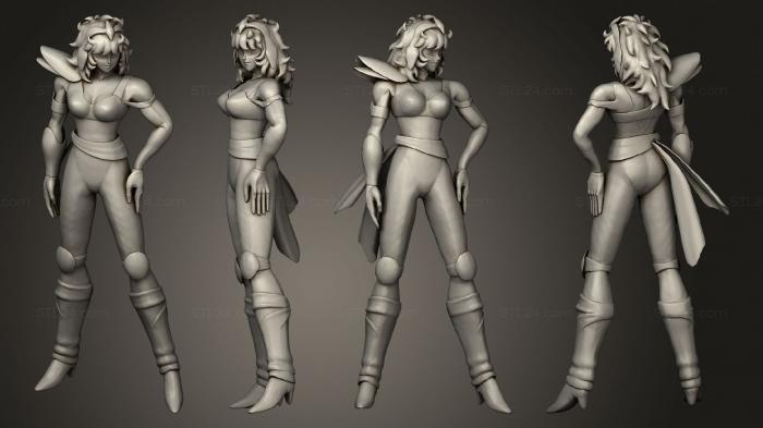 Figurines of girls (Marin de Aguila, STKGL_2080) 3D models for cnc