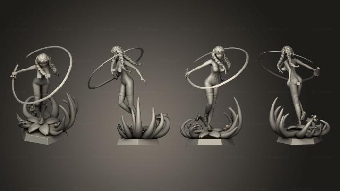 Figurines of girls (Mitsuji Kanroji Version, STKGL_2105) 3D models for cnc