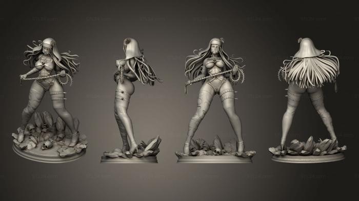 Figurines of girls (Momoji Dos, STKGL_2108) 3D models for cnc