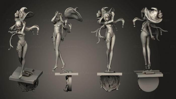 Figurines of girls (Mona Azerama 3, STKGL_2112) 3D models for cnc