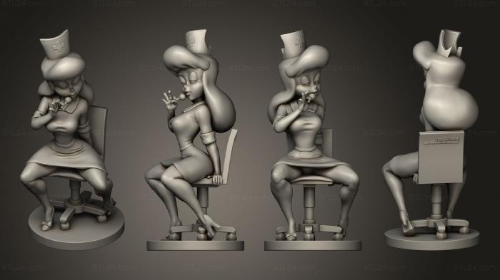 Figurines of girls (Nurse Torrida Minis 2 32 mm outfit, STKGL_2134) 3D models for cnc