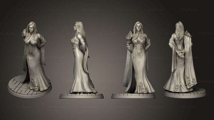 Figurines of girls (sabelle Vampire Noble, STKGL_2187) 3D models for cnc