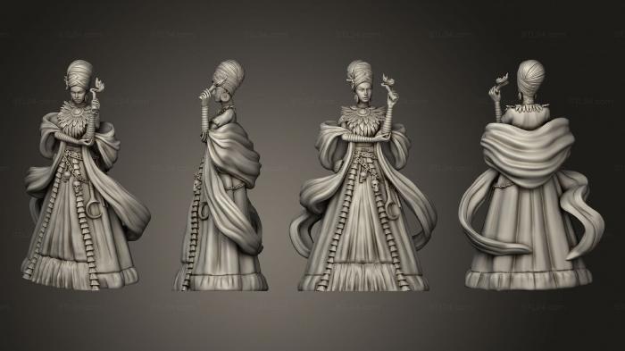 Figurines of girls (Southern Queen Poison Bottle, STKGL_2223) 3D models for cnc