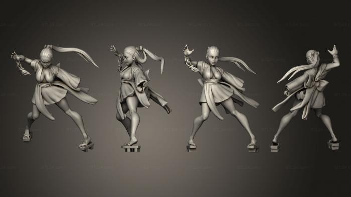 Figurines of girls (Takayashi Pinup, STKGL_2239) 3D models for cnc