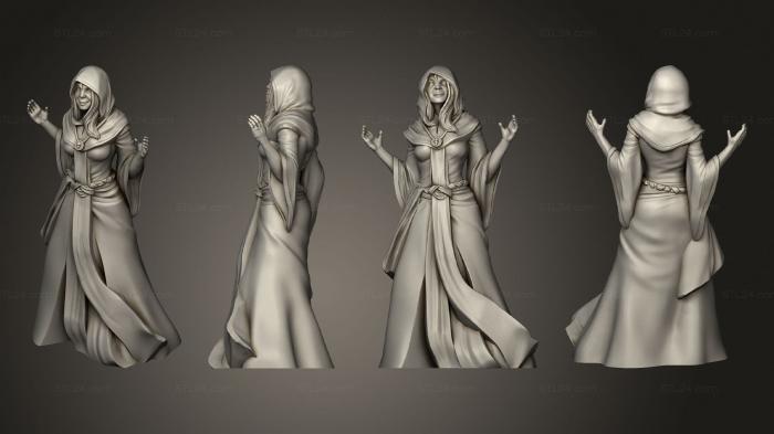 Figurines of girls (The Darkest Hour, STKGL_2247) 3D models for cnc