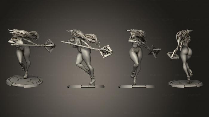 Figurines of girls (Utsunomiya Moeto, STKGL_2275) 3D models for cnc