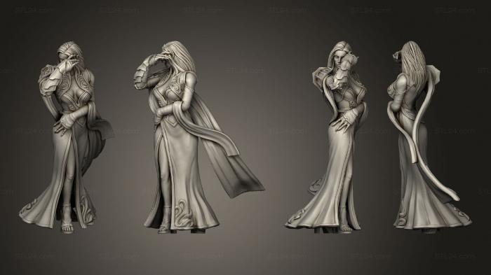 Figurines of girls (Ysabelle Vampire Noble 04, STKGL_2336) 3D models for cnc
