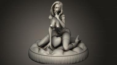 Figurines of girls (Android Sexy, STKGL_2472) 3D models for cnc