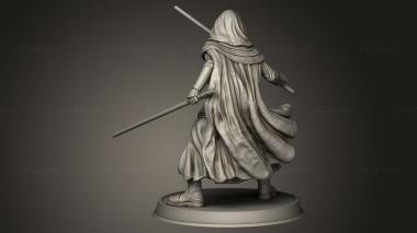 Figurines of girls (FIGURINE Darth Revan, STKGL_3274) 3D models for cnc