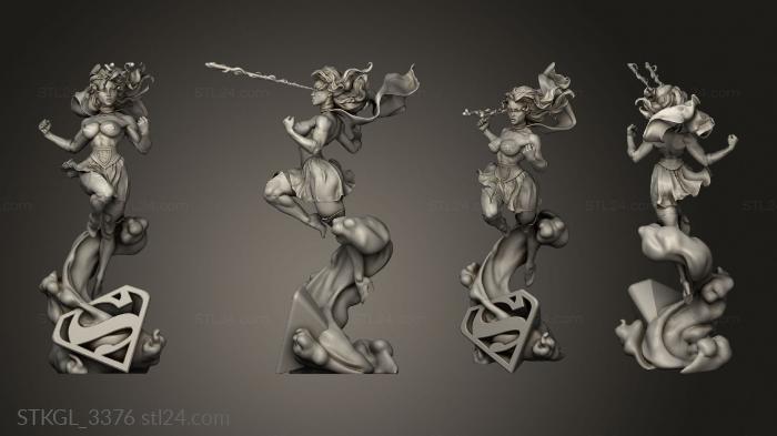 Figurines of girls (girl, STKGL_3376) 3D models for cnc