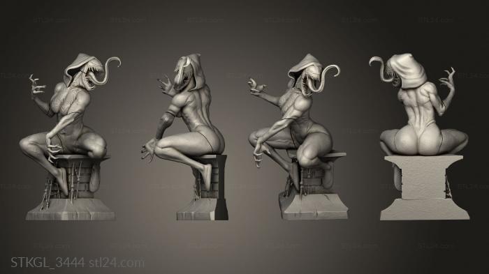 Figurines of girls (Gwenom Statue, STKGL_3444) 3D models for cnc