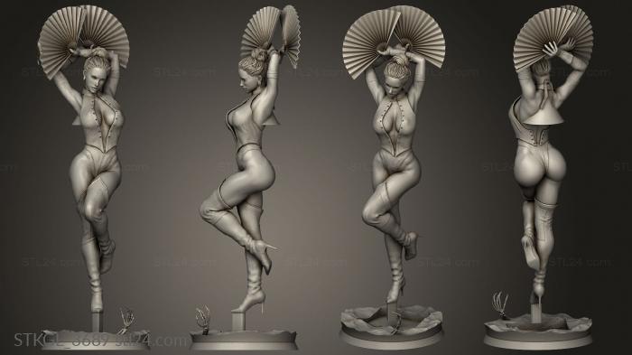 Kitana FDR Statue Mortal Kombat Fundrazr acid