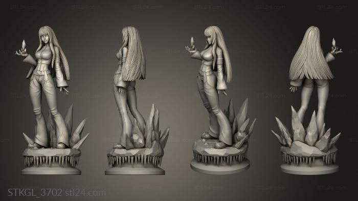 Figurines of girls (Kula, STKGL_3702) 3D models for cnc