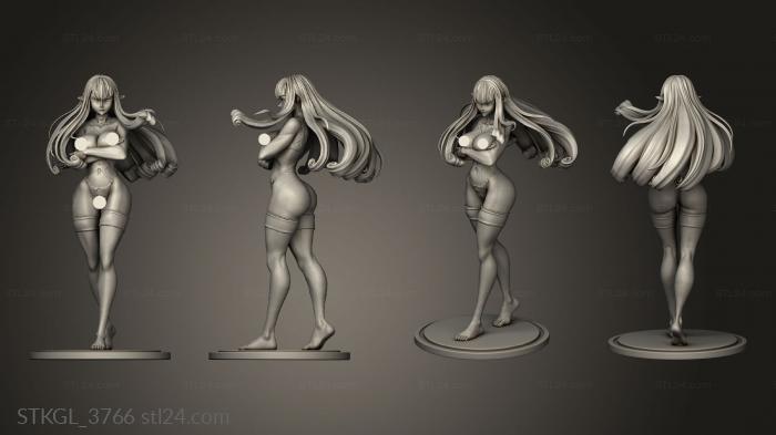 Figurines of girls (LOHEN NSFW, STKGL_3766) 3D models for cnc